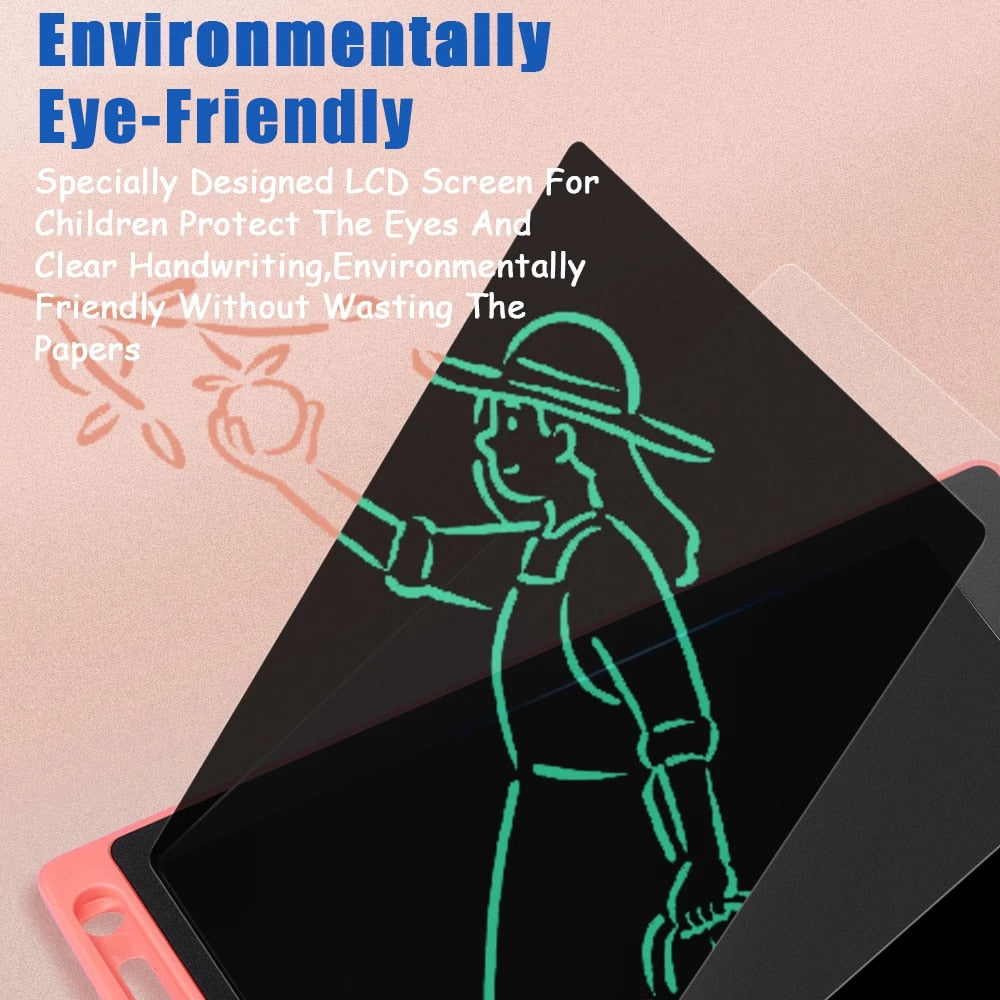 8.5/10/12 Inch LCD Drawing Tablet Electronic Drawing Writing Board Colorful Handwriting Pad Boy Girl Kids Children's Toys Gift